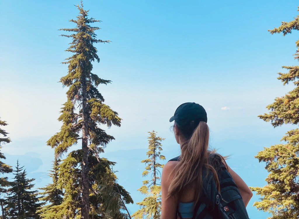 Being alone to connect with myself…