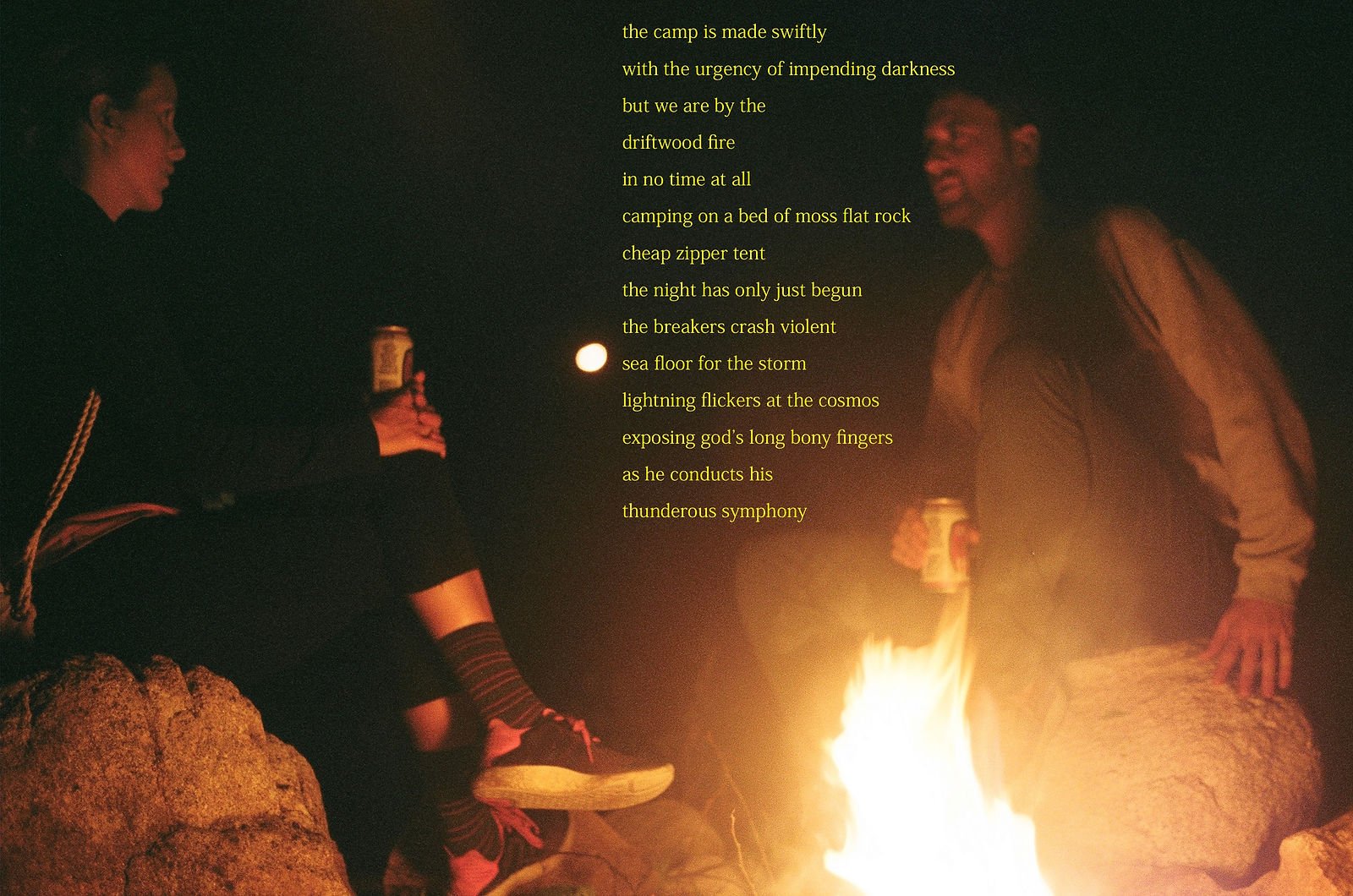 campfire and conversations